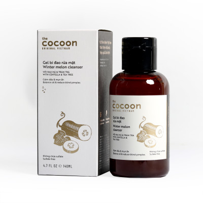 Combo Gel bí đao rửa mặt cocoon 140ml + Mặt nạ bí đao cocoon 30ml