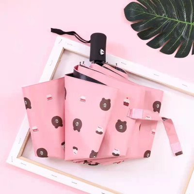 Ô dù đi mưa , che nắng gấp gọn hình gấu dễ thương cute chống tia UV , dù gấu xinh xắn nhỏ gọn dễ dàng mang theo mọi nơi 