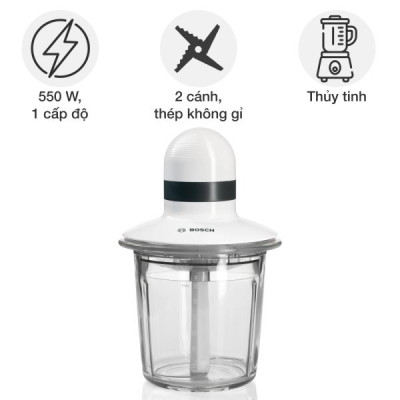 Máy xay thịt Bosch MMR15A1 hàng chính hãng