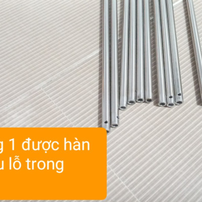 ỐNG 12.7 INOX (304) . LỖ TRONG 8.03 ( 2 ỐNG LỒNG 1 ) 