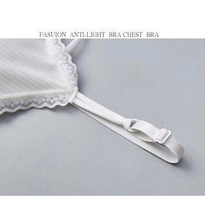 Áo Lót Nữ – Bra Thun Lạnh Tăm Dây Chéo Ngực, Cài Sau 3 Móc 8801