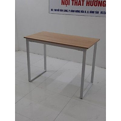 Bàn làm việc , bàn chân sắt mặt gỗ công nghiệp mẫu UH HƯƠNG GIANG FURNITURE,nhiều kích thước