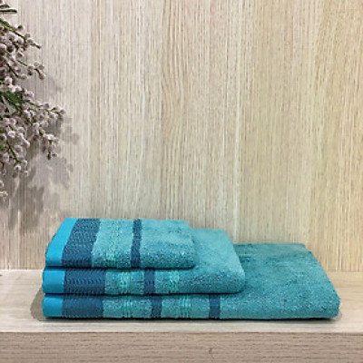 Khăn tắm sợi tre Bamboo NIN House siêu mền mịn kích thước 60x120 cm (360g) màu Mint