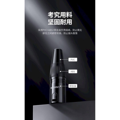 Ugreen UG80440AV162TK 1pcs Đầu hàn jack cannon Cái 3 tim - HÀNG CHÍNH HÃNG