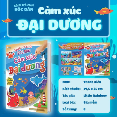 Sách - Trò Chơi Bóc Dán - Khám Phá Thế Giới Cho Bé - Combo 5 Cuốn - Megabook