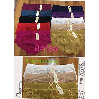 Combo 10 quần lót cao cấp phố ren 8416