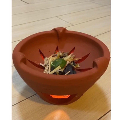 Bếp đốt bồ kết và thảo mộc các loạI