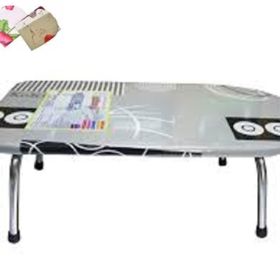 Bàn để ủi quần áo gấp gọn chân Inox 30*60 cm+ Tặng kèm áo bọc, mẫu ngẫu nhiên