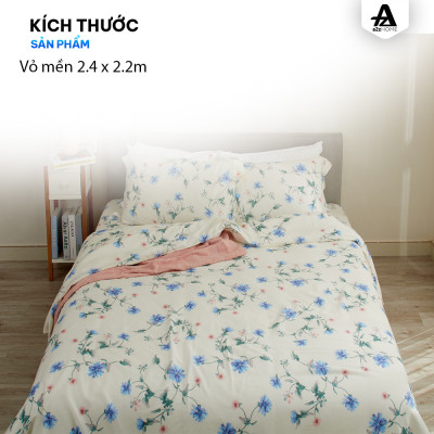 Vỏ Mền Purple Liana Mềm Mại 100% Tencel Cao Cấp A2Z Home