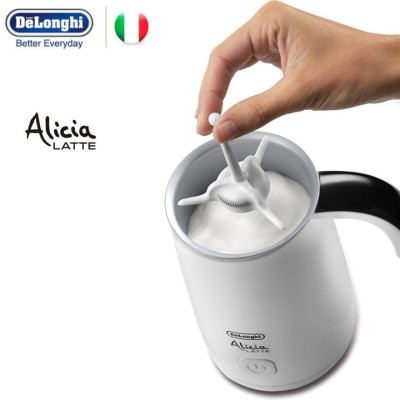 Máy tạo bọt sữa cao cấp Delonghi Alicia EMF2.W 250ml (500W) - Hàng Nhập Khẩu