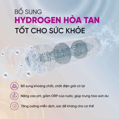 Máy lọc nước nóng lạnh 10 lõi - Hàng chính hãng Mutosi MP-S1011