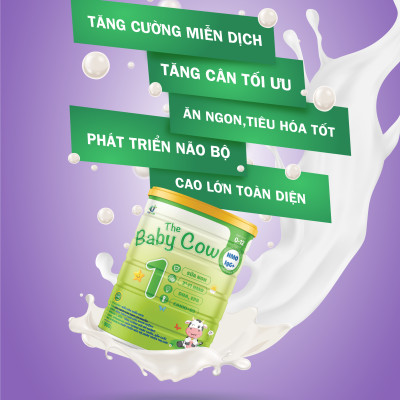 Combo 4 lon Sữa Non The Baby Cow 1 (900gr)