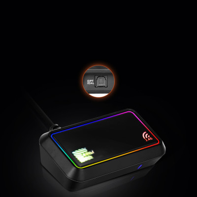 Tai nghe gaming không dây ZIDLI AH1 2.4Ghz - Hàng chính hãng