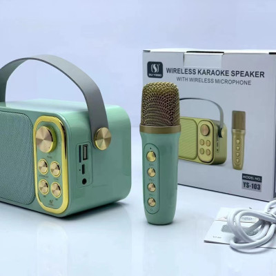 Loa Karaoke Bluetooth YS-103 Kèm 1 Micro Không Dây ( Hàng Chính Hãng )