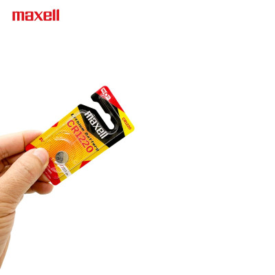 Vỉ 1 Viên Pin CR1220 MAXELL Lithium 3V made in JAPAN - Hàng chính hãng