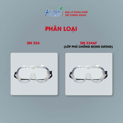 Kính Chống Hoá Chất 334 3M