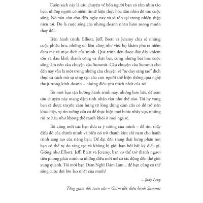 Những Bài Học Về Nghĩ Lớn, Theo Đuổi Ước Mơ Và Xây Dựng Cộng Đồng - Dám Nghĩ Dám Làm