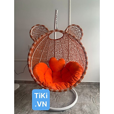 Xích đu Tai Gấu Juno Sofa kèm nệm nhiều màu 