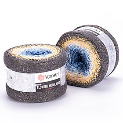 Len Flowers Moonlight - Nhập khẩu chính hãng từ YarnArt - 260 gram dài 1000m