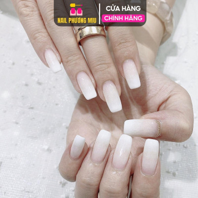 Sơn Gel Màu Thạch Nước Gạo CR Milk White Cao Cấp 15ml Làm Nail Đậm Đặc, Bóng Mượt, Lên Màu Chuẩn Sơn Dirse Trắng Sữa Nhạt Nữ Women