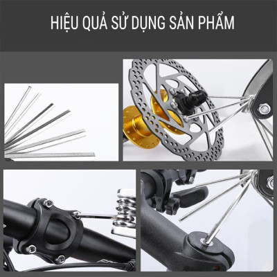 Bộ Dụng Cụ Sửa Chữa Xe Đạp Cầm Tay, Bộ Lục Giác Đa Năng