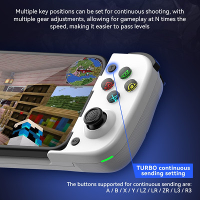 Gamepad Tay Game Không dây Bluetooth D3S đa nền tảng cho máy tính - điện thoại - máy game Console