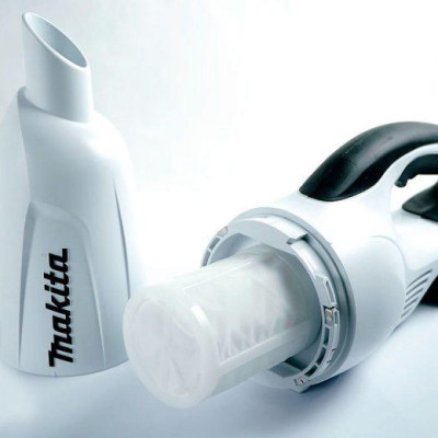 MÁY HÚT BỤI DÙNG PIN (HEPA/BL)(18V) 8.2 KPA MAKITA DCL281FRFW (01 ĐẾ SẠC NHANH 01 PIN 18V / 3.0AH) - HÀNG CHÍNH HÃNG