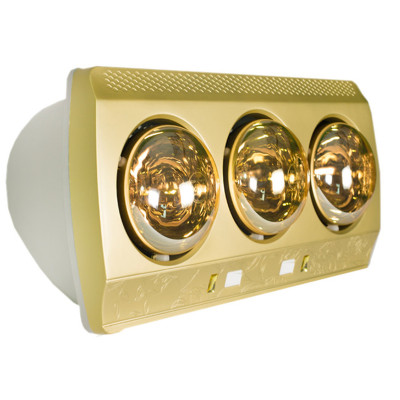 Đèn Sưởi ABG CH-A3D 3 Bóng Sưởi, Mỗi Bóng Công Suất 275W, Sưởi Ấm Nhà Tắm, Phòng Ngủ, Phòng Khách, Phù Hợp Với Phòng Tắm Rộng Từ 4-6 Mét Vuông - Hàng Chính Hãng