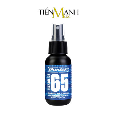 USA Dunlop 6582 Dầu Lau Dây Đàn Guitar Ultraglide 65 String Cleaner & Conditioner Hàng Chính Hãng - Kèm Móng Gẩy DreamMaker