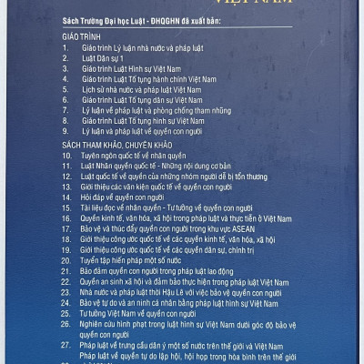 Sách - Giáo Trình Luật Tài Chính Việt Nam