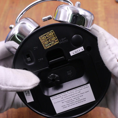 Đồng Hồ Để Bàn Casio TQ-362-1ADF Có Đèn - Chuông Báo Thức - Kích Thước ( 13.6×10.6×6 cm )