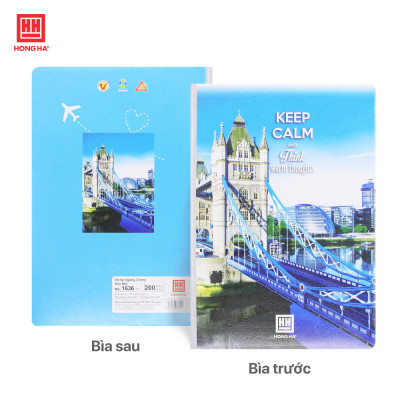 Vở kẻ ngang 200 trang Sao mai sắc màu - 1636 (10 quyển)