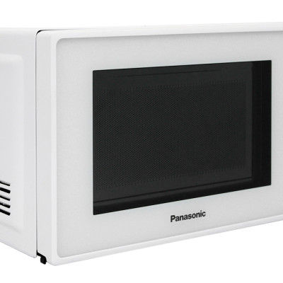 Lò vi sóng Panasonic NN-ST25JWYUE - Dung tích 20L, Công suất 800W, Đa dạng chức năng: hâm, nấu, rã đông, 9 thực đơn tự động, Bảng điều khiển điện tử tiếng Việt - Hàng chính hãng - Bảo Hành Chính Hãng 12 tháng