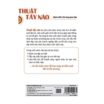 Thuật Tẩy Não - Nghệ Thuật Thao Túng Và Kiểm Soát Tâm Lý Đối Phương - Bản Quyền