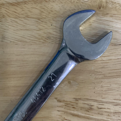 Cờ lê vòng miệng 21mm linh hoạt bánh cóc tự động 46412