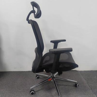 Ghế nhập khẩu, ghế văn phòng công thái học Ergonomic, xoay 360, full lưới chỗ ngồi, ngả lưng 155 độ