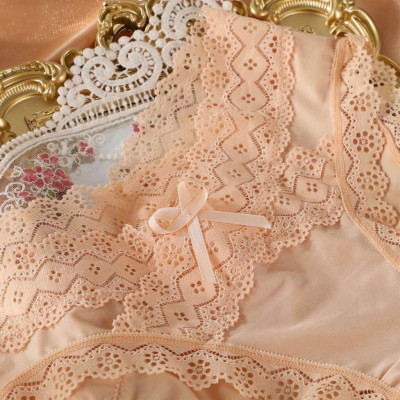 COMBO 5 QUẦN LÓT NỮ THUN LẠNH PHỐI REN LƯNG CHÉO 1720