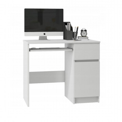 Bàn vi tính gỗ thiết kế tiện lợi SMLIFE Dalton