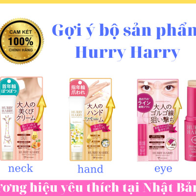 [MỸ PHẨM NHẬT BẢN] Kem Dưỡng Da Cổ Nhật Bản MICCOSMO Hurry Harry 40g, Chiết Xuất Nhau Thai, Dưỡng Trắng, Chống Nhăn, Ngăn Ngừa Lão Hóa, Căng Bóng, Trẻ Hóa Da (HH01)