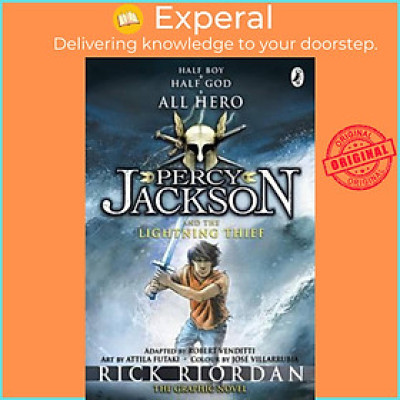 Sách - Percy Jackson and the Lightning Thief - The Graphic Novel (Book 1 of Perc by Rick Riordan (UK edition, paperback)