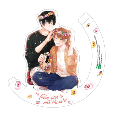 Sách - Bộ Manga - Tiệm Giặt Là Nhà Minato - Tập 4 + Tập 5 (Bộ 2 Tập) - Tặng Kèm Clear Card + Set 2 Bookmark + Standee + Set 2 Huy Hiệu