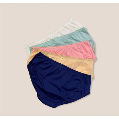 Combo 5 quần lót nữ thun lạnh trơn Mara 638 – Mát lạnh, co giãn 4 chiều, không hằn