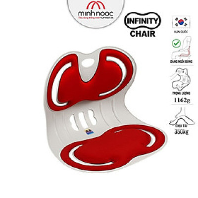 [Hàng chính hãng] Ghế chỉnh dáng ngồi đúng Infinity Pit Chair - Hàn Quốc. Ghế rộng phù hợp Nam, Nữ cân nặng từ 45 - 75kg. Sản phẩm nhiều màu, nhiều lựa chọn Combo cho gia đình.