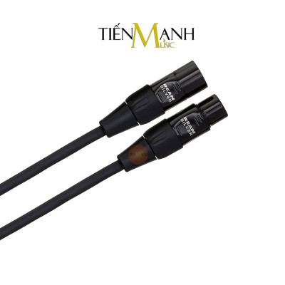 Dây Micro Hosa Pro 2 Đầu Canon XLR Rean by Neutrik Dài 0.9m, 1.5m, 3m, 4.5m, 7.5m, 9m, 15m, 30m HMIC-003, 005, 010, 015, 020, 025, 030, 050, 100 Cable Đực sang Cái XLR3F to XLR3M Hàng Chính Hãng