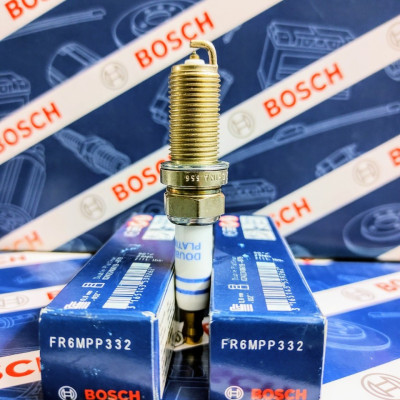 Bugi Bosch Chân Dài (Double Platinum) Tuýp 16 Ren 14 - Toyota Innova, Fortuner , Camry, Hyundai, Kia, Mitsubishi