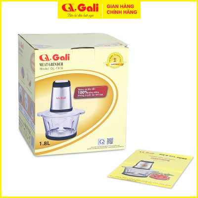 Máy xay thịt gia đình, đa chức năng xay các loại thịt, tôm cua cá, gia vị hành tỏi ớt, sinh tố, cháo, hàng chính hãng, bảo hành 1 năm Gali