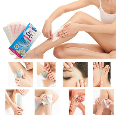 Miếng dán tẩy lông du lịch Beauty Formulas Wax Strips - 20 miếng