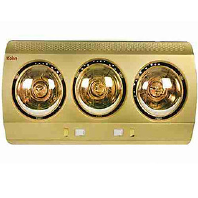 Đèn Sưởi Nhà Tắm 3 bóng Kohn KN03G 825W - Hàng Chính Hãng
