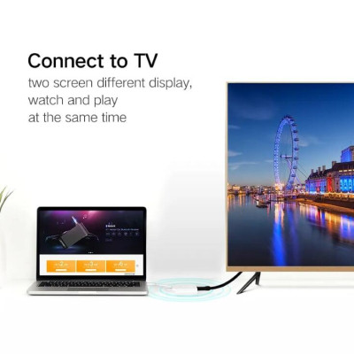 Ugreen UG30440US182TK Bộ chuyển đổi TYPE C sang USB 3.0 + USB 2.0 + HDMI + LAN + hỗ trợ nguồn TYPE C - HÀNG CHÍNH HÃNG