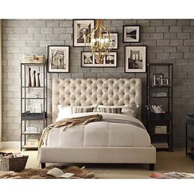 Giường ngủ Châu Âu bọc nệm cao cấp Tundo 